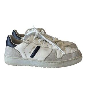 RE/DONE 80s Basketball Shoe White Leather Sneakers Women's Size 36 US 6 Italy
